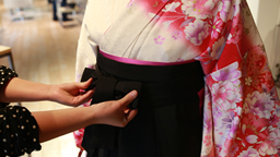 振袖お着付け